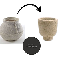 Paper Vase Inspiration and Result. Arts, Crafts, Ceramics, Decoration, DIY, Paper Craft, Product Design, Upc, and cling project by Olya Osipova - 01.09.2026