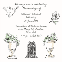 Wedding Invitation. Br, ing, Identit, Graphic Design, Events, Stationer, and Design project by Olya Osipova - 01.09.2026