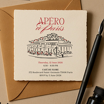 Invitation Design. Br, ing, Identit, Graphic Design, Packaging, Stationer, and Design project by Olya Osipova - 01.09.2026