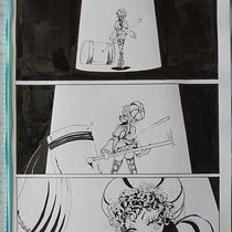 Pagliaccia, fumetto di FONZOS. Un proyecto de Cómic, Dibujo, Ilustración con tinta, Narrativa y Pintura a la acuarela de fonzos - 10.01.2026