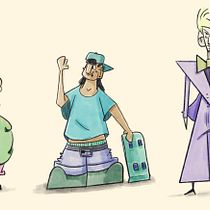 Character design. Character Design, Drawing, Figure Drawing, and Traditional illustration project by Nathália Ehl - 01.12.2026