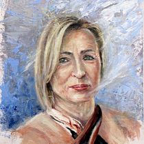 Retrato de Carmen. Fine Arts, Traditional illustration, Oil Painting, and Painting project by Francisco Alcalá Chacón - 01.15.2026