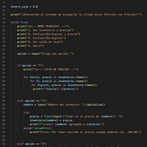 Sistema de ventas de disqueria. Web Development, and Programming project by ernegonfede - 01.15.2026