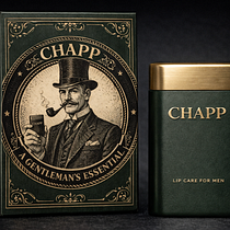 Chapp. A gentelman's essential. Br, ing e Identidade, Design de personagens, Marketing, Stor, e telling projeto de monica_blanco_1 - 17.01.2026