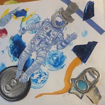 Metamorfosis. Collage, Traditional illustration, Paper Craft, and Sketchbook project by Flavia Ramos - 01.17.2026