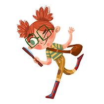 Projeto Final do curso: Chloe. Un proyecto de Diseño de personajes, Ilustración digital, Ilustración infantil y Animación de Michelle Cafeu - 17.01.2026