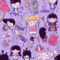 Ilustración Kawaii. Design de personagens, Ilustração digital, Ilustração tradicional, e Mangá projeto de Camila Caas - 17.01.2026