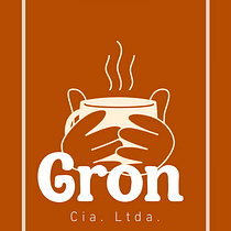 Gron: Cafeteria. Un projet de Br, ing et identité, Design , Création de logos, Design graphique, Design t, pographique, T , et pographie de Jonathan Lucas Bortoli - 18.01.2026