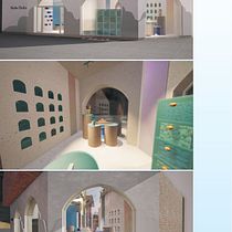 Sueño entre Nubes. Interior Architecture, Retail Design, Interior Design, Interior Decoration, and Spatial Design project by Delya Calahorrano - 01.19.2026