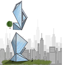 Creación personal. Architectural Illustration, Architecture, Digital Architecture, Digital Illustration, and Sketching project by Estefania Navarro - 01.19.2026