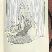 Diario Ilustrado. Drawing, Traditional illustration, Ink Illustration, Sketchbook, and Sketching project by David Canales - 01.19.2026