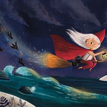 Acemi işi. Ilustração infantil, Ilustração digital, Pintura digital, e Álbum ilustrado projeto de Beste Yılmaz - 20.01.2026