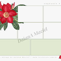 Aquarela Botânica em papelaria única. Fine Arts, Drawing, Traditional illustration, Painting, Watercolor Painting, and Botanical Illustration project by Daiana Maciel - 01.22.2026