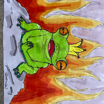 frog. Sketching, Creativit, Drawing, Traditional illustration, and Sketchbook project by tori - 01.22.2026