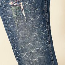 My first Sashiko denim. Un progetto di DIY, Ricamo, Fiber Art, Textile Design, Upc e cling di marzka_fecit - 23.01.2026