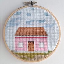 Bordado en punto de cruz, efecto fotográfico. Een project van Borduurwerk van Keli - 23.01.2026