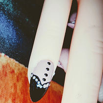 Nail art. Decorative Painting, Design, Traditional illustration, Painting, and Pattern Design project by Mariantonietta Arces - 01.24.2026