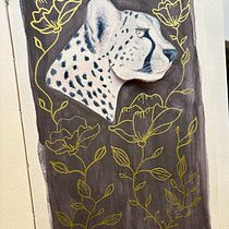 Interactive Cheetah. Arts, Crafts, Bookbinding, Drawing, Paper Craft, Sketchbook, Sketching, and Watercolor Painting project by susan_12 - 01.25.2026