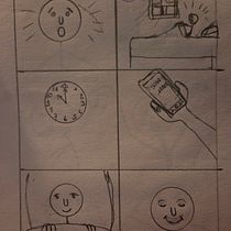 En retard !!. Pencil Drawing, Drawing, and Sketchbook project by venuziab - 01.25.2026