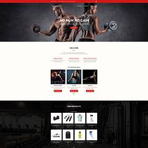 Intense Gym - Website Mockup. App Design, Digital Design, Graphic Design, Interactive Design, Mobile Design, Web Design, UX / UI, and Digital Product Design project by Carl Gadingan - 01.26.2026