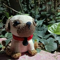Mi primer pug Camilo!!. Amigurumi, Arts, Crafts, Crochet, DIY, Fiber Arts, Textile Design, To, and Design project by dcvcastrotv - 01.27.2026