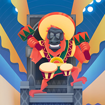 Geometric Spanish Monkey. Editorial Illustration, Traditional illustration, Digital Illustration, and Vector Illustration project by Agung Tatmojo - 01.27.2026