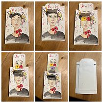 Mein interaktives Skizzenbuch - Abschlussprojekt zum Kurs mit Heather Clements . Arts, Crafts, Bookbinding, Drawing, Paper Craft, Sketchbook, Sketching, and Watercolor Painting project by Susanne Taudte - 01.27.2026