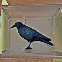 El cuervo. Arts, Crafts, Fine Arts, and Ceramics project by Ricardo Rod - 01.27.2026