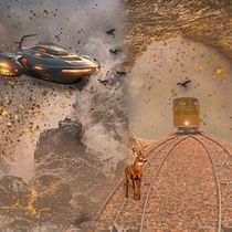 Ruinas del mañana. Collage, Photographic Composition, Photograph, Fine-Art Photograph, Photomontage, and Photo Retouching project by marianag2367 - 01.28.2026