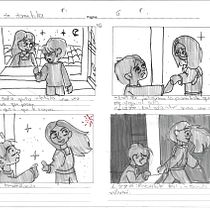 Un adiós . Un proyecto de Ilustración animada, Animación, Animación de personajes, Ilustración digital, Dibujo, Dibujo anatómico, Ilustración tradicional, Motion Graphics, Stor y board de clau93avila2 - 28.01.2026