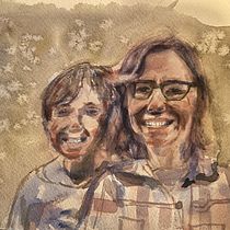 Course Projects. Fine Arts, Portrait Drawing, Painting, and Watercolor Painting project by maurera - 01.31.2026