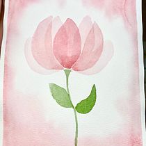 A través del agua. Projekt z dziedziny  Sztuki piękne,  Malarstwo, Trad, c, jna ilustracja i Malowanie akwarelą użytkownika Valentina Moreno Telechea - 31.01.2026