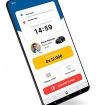 A simple and safe mobility app designed for older adults. App Design, Mobile Design, UX / UI, and Digital Product Design project by Fatima Britos - 02.02.2026