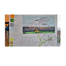 La iglesia de la señora de los Remedios  Ein Projekt aus dem Bereich Traditionelle Illustration, Architektonische Illustration, Aquarellmalerei und Sketchbook von Samantha Suarez Estrada - 03.02.2026