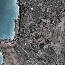 Centro Cultural en Chorrillos – Master Plan y Plano de Ubicación. Architectural Illustration, Architecture, and Digital Architecture project by Jose Fernando Flores Picón - 02.03.2026