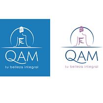 QAM Centro de Estética Integral. Br, ing e Identidade, Teoria da cor, Design, Gestão de design, Design digital, Design editorial, Design gráfico, Design de logotipo, Tipografia, e Desenho tipográfico projeto de DONNA TOBAR - 06.02.2026