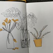 Sketching process Ein Projekt aus dem Bereich Traditionelle Illustration, Skizzenentwurf, Kreativität, Zeichnung und Sketchbook von Maike Klip - 10.02.2026
