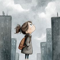 La Ciudad Gris. AI Design, and AI Content Creation project by Rosa Compte - 02.10.2026