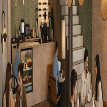 PROYECTO TANIA NUEZ. Arquitetura de interiores, Design de interiores, Interiores, Retail Design, e Design de espaços projeto de Tania Nuez - 11.02.2026