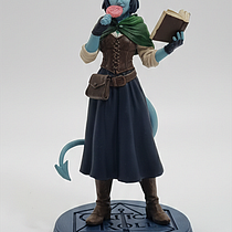 Jester Lavorre — Miniatura pintada a mano | The Mighty Nein. Arts, Crafts, Decorative Painting, Fine Arts, and Sculpture project by analauchg - 02.12.2026