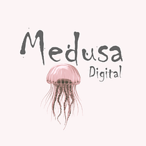 Medusa Digital, proyecto para redes sociales. Br, ing e Identidade, Teoria da cor, Design, Gestão de design, Design digital, Design editorial, Design gráfico, Design de logotipo, Tipografia, e Desenho tipográfico projeto de Gisela Hernández - 12.02.2026