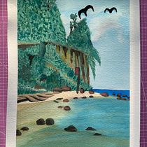 Pomorze, Pomerania in Poland west. Naturalistic Illustration, Painting, Sketching, Watercolor Painting, and Fine Arts project by Maryam Alauddin - 02.15.2026