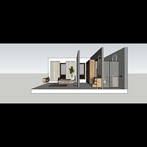 Simple Master bedroom. Architecture, ArchVIZ, Digital Architecture, Interior Design, and Spatial Design project by lyfordsmwanza13 - 02.16.2026