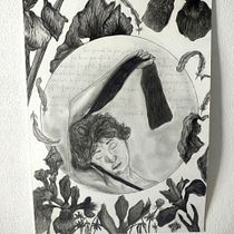 Maud Rabot - Série: Memórias Emprestadas. Artistic Drawing, Drawing, Figure Drawing, Fine Arts, Traditional illustration, and Pencil Drawing project by Weslei De Oliveira - 02.16.2026