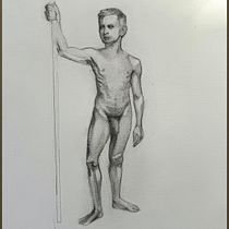 Final Project . Fine Arts, Sketching, Drawing, Pencil Drawing, Figure Drawing, Realistic Drawing, and Traditional illustration project by Lucie Timm - 02.18.2026