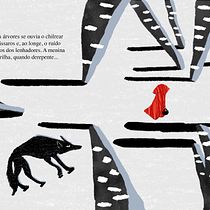 Chapeuzinho Vermelho. Drawing, Editorial Design, Traditional illustration, Children's Illustration, Narrative, Stor, board, and Picturebook project by Barbara Vit - 02.18.2026