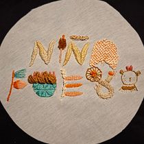 Niña Fuego Ein Projekt aus dem Bereich Stickerei und Textildesign von aline_goncalves_faria - 20.02.2026