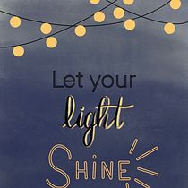 Let your light shine. Caligrafia, Lettering digital e Instagram projeto de sam_montaigne - 20.02.2026