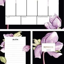 Papeterie florale. Fine Arts, Drawing, Traditional illustration, Painting, Watercolor Painting, and Botanical Illustration project by Marie Gds - 02.20.2026