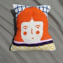 Cojín Tapestry . Crochet, Accessor, Design, DIY, Pattern Design, Fiber Arts, and Textile Design project by Itandehui Santiago - 02.25.2026